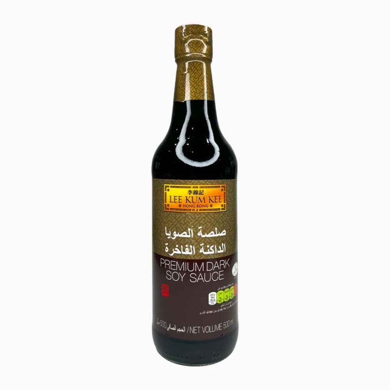 خرید سویا سس تیره(دارک) پریمیوم لی کوم کی (Premium) 500 گرمی