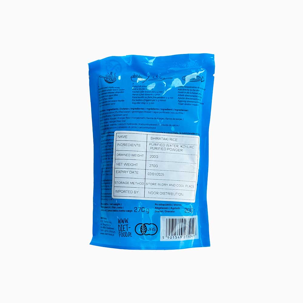 برنج رژیمی شیراتاکی کنجاک 200 گرمی - Image 2