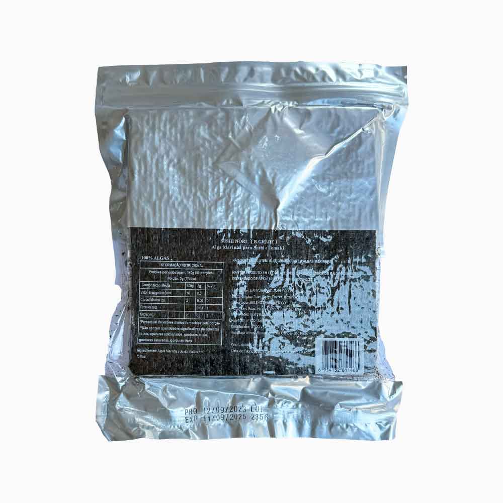 جلبک سوشی نوری گلد 50 برگ برند یاکی سوشی - Image 2