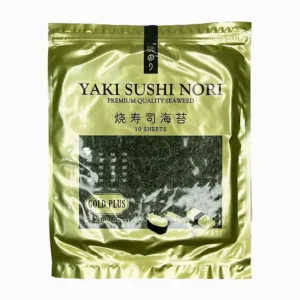 جلبک سوشی نوری گلد پلاس 10 برگ YAKI SUSHI