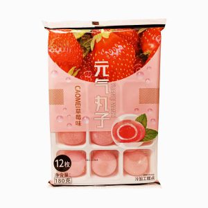 موچی - کیک برنج ژاپنی - طعم توت فرنگی - 12 عددی