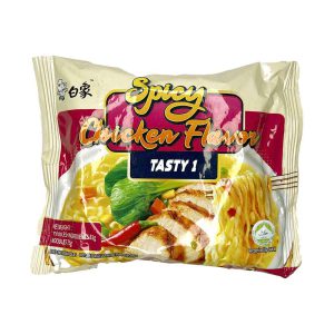 نودل فوری مرغ تند 75 گرمی محصول چین برند TASTY