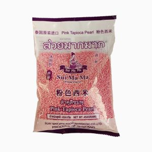 مروارید تاپیوکا (مخصوص بابل تی) صورتی