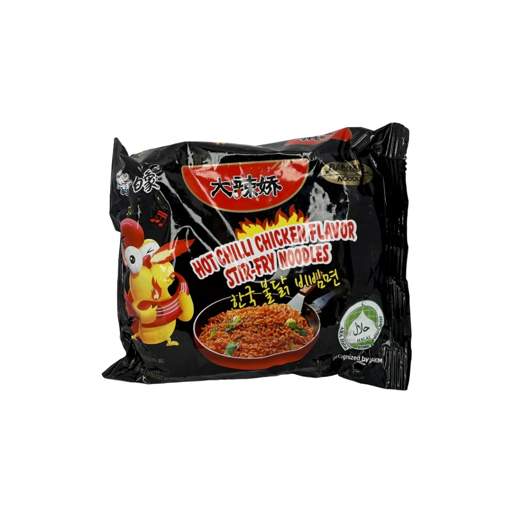 نودل پاکتی 98 گرم مرغ خیلی تند