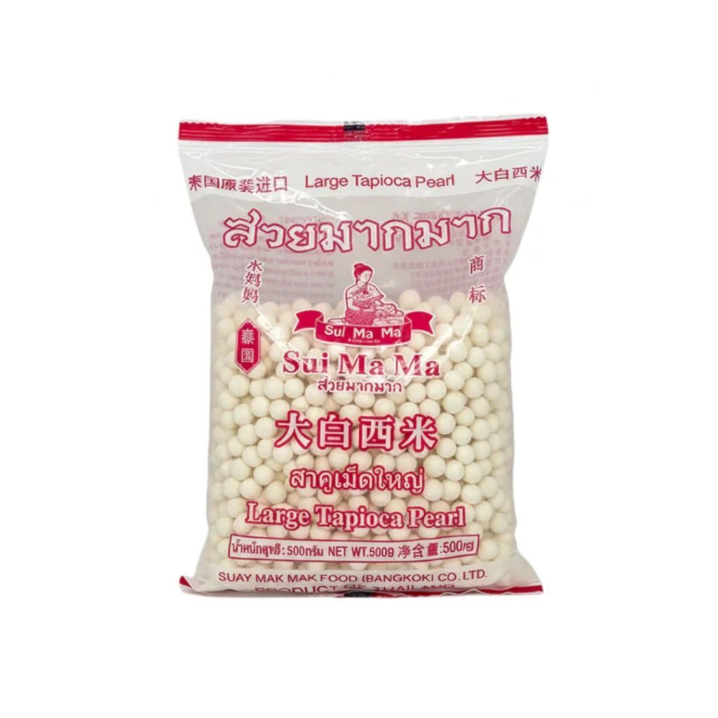 تاپیوکا سفید (بابل تی) 500 گرم دانه درشت