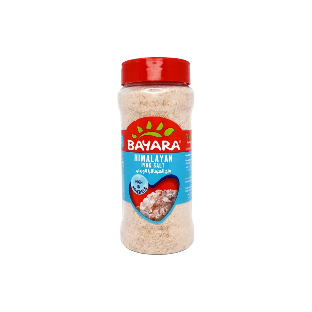 نمک صورتی هیمالیا 400 گرم برند بایارا BAYARA