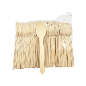 قاشق بامبو 100 عددی