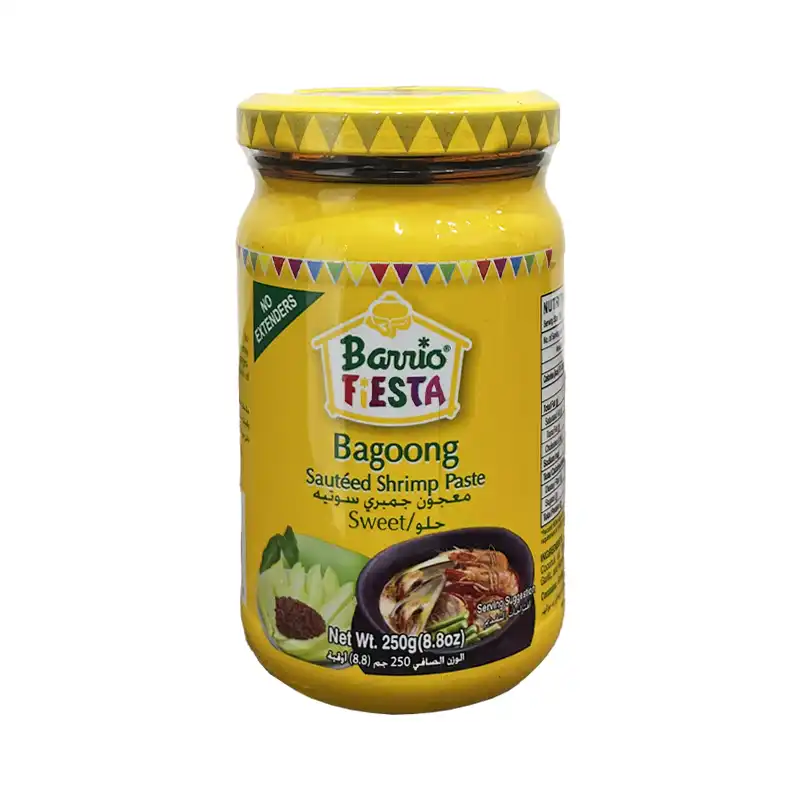 سس میگو تفت‌ داده شیرین 250 گرمی Barrio Fiesta