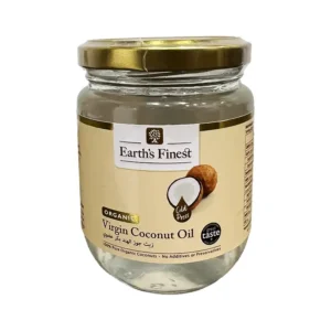 روغن نارگیل بکر ارگانیک 200 میل Earth’s Finest